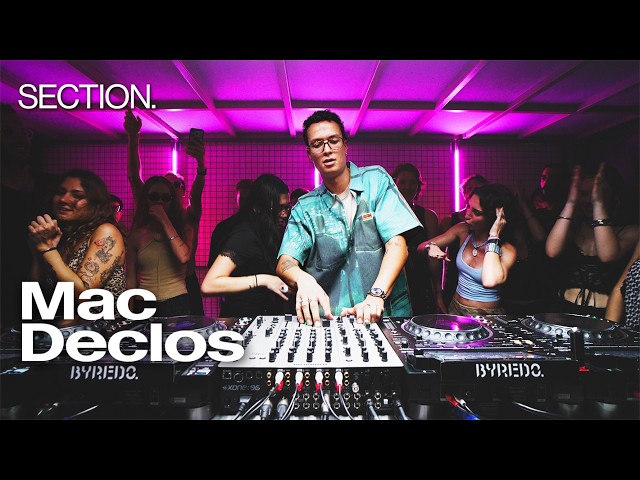 Mac Declos | Techno DJ Set | SECTION. x Byredo | October 2026