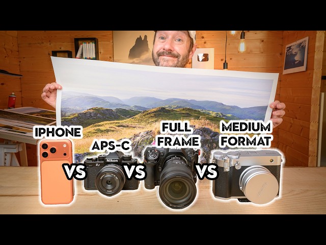 What really is the best camera? (iPhone vs APS-C vs Full Frame vs Medium Format)