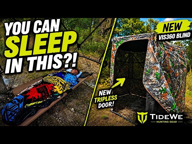 NEW TideWe VisTall 360 Hunting Blind | Did the Best Just Get Better?
