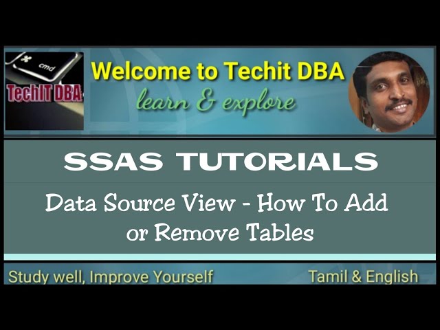 PART 08 HOW TO ADD OR REMOVE TABLES (Tamil) | TechIT DBA