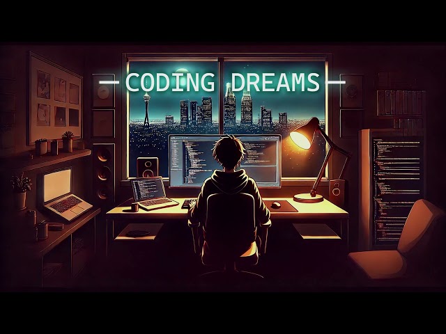 Midnight Debugging | Free Copyright Late Night Lo-fi Coding Music – Coding Dreams