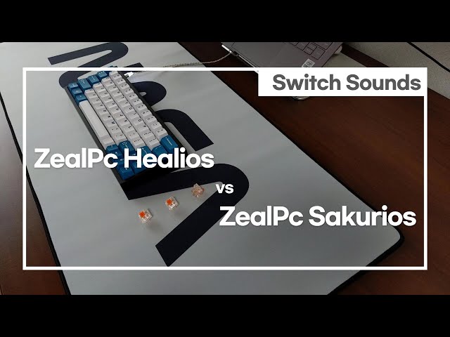 Tofu with ZealPc Healios vs ZealPc Sakurios Typing Sounds