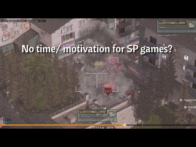 Why I Struggle Playing Single Player Games Currently..