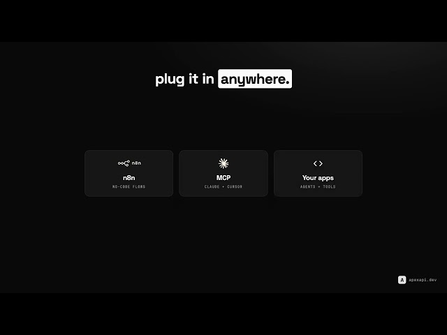 What is ApexAPI? One API Key for Every AI Model