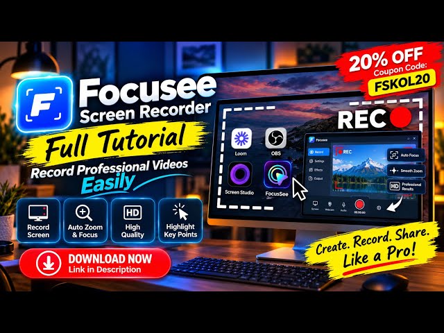 I Switched to Focusee Screen Recorder – Here's Why!