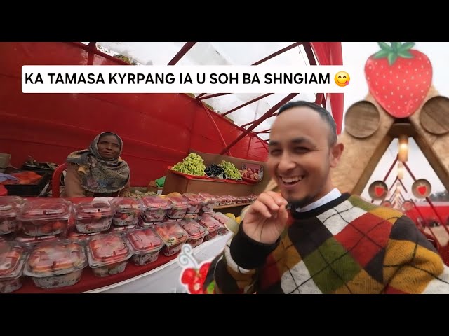 Kane Kein kata ka tamasa strawberry ki nongrep ha Smit 🍓