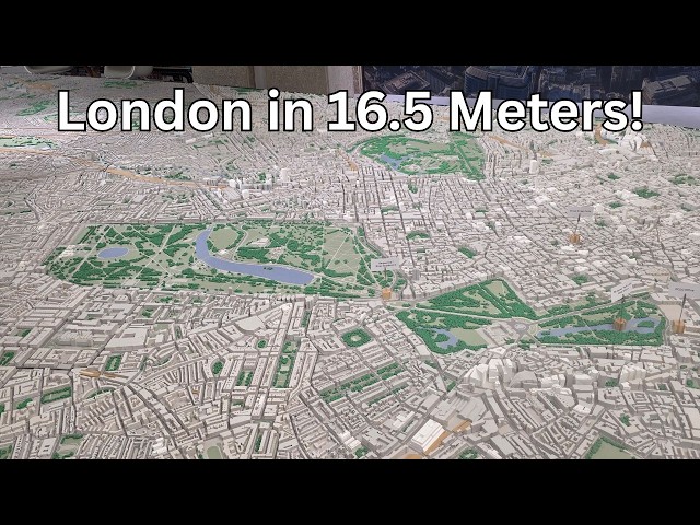 Exploring Every Corner of This Epic London Scale Model