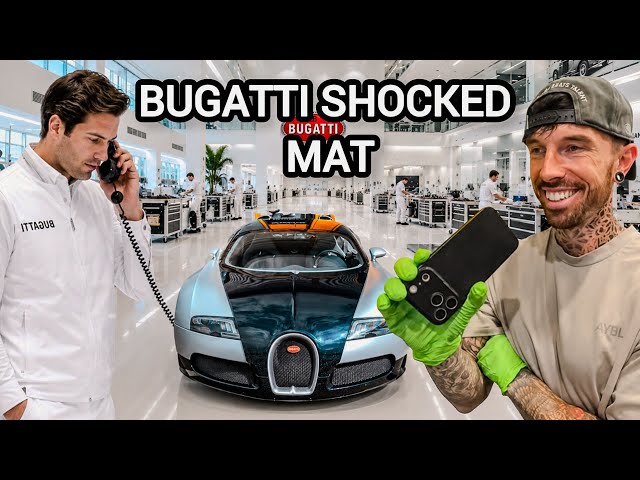 Bugatti Just Invited Mat Armstrong To Their Factory After EVERYTHING#matarmstrong #car #bugatti