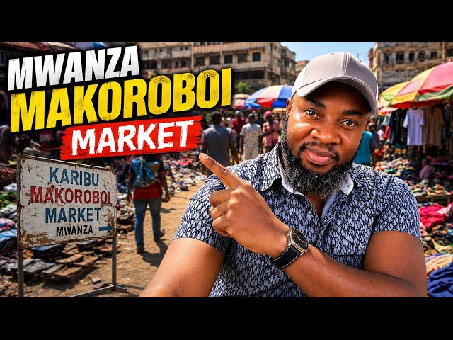 🇹🇿 Inside Makoroboi Market | Mwanza's Biggest & Busiest Shopping Market