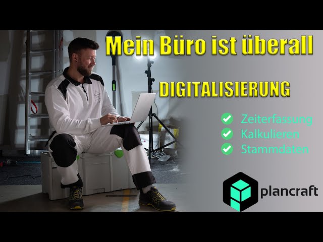 Digitalisierung im Handwerk/ So schreibe ich Angebot und Rechnungen/@plancrafthandwerkersoftware