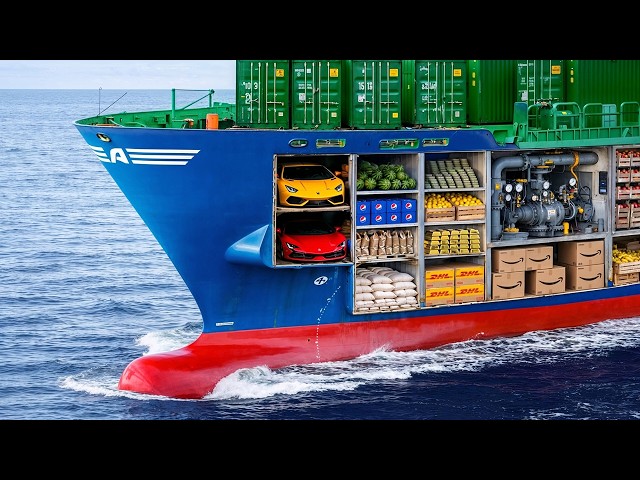 10 SURPRISING FACTS ABOUT CONTAINER SHIPS