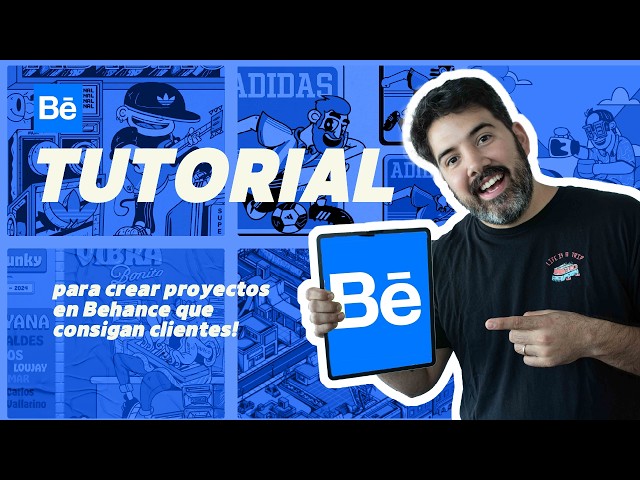 Crea un PORTAFOLIO en Behance ¡Desde CERO!