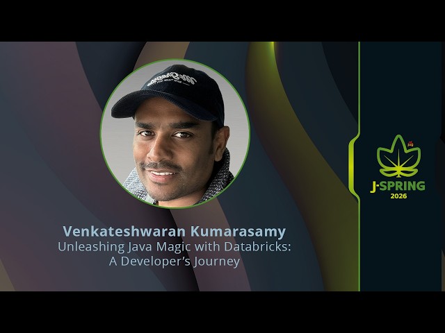 Venkateshwaran Kumarasamy - Unleashing Java Magic With Databricks: a Developer’s Journey