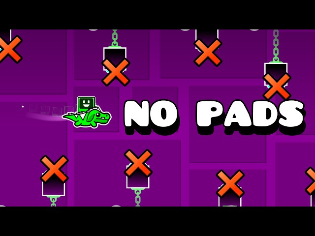 GEOMETRY DASH but NO PADS