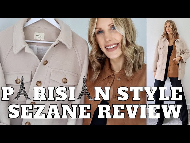 Sézane Try On Haul & First Impressions Review | Parisian Style  | High-End High Street Price Point