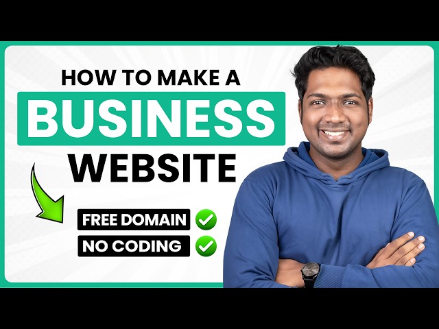 How to Create a Business Website Using AI | No Coding | 2026