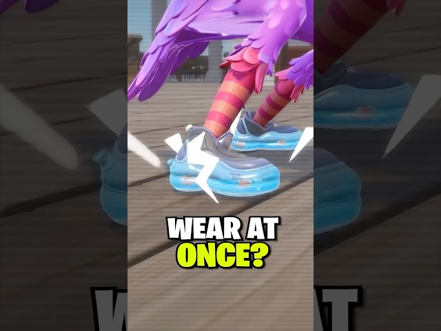 How Many Kicks Can You ACTUALLY Wear In Fortnite?