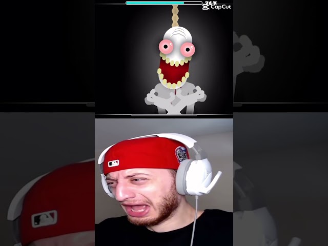 MY Reaction TO TOO KID FRIENDLY😭😭 #geometrydash #tookidfriendly