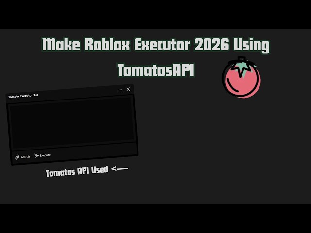 How To Make Roblox Executor Using TomatosAPI! [Best Free API🍅] [84% UNC🟢] 2026 Working!