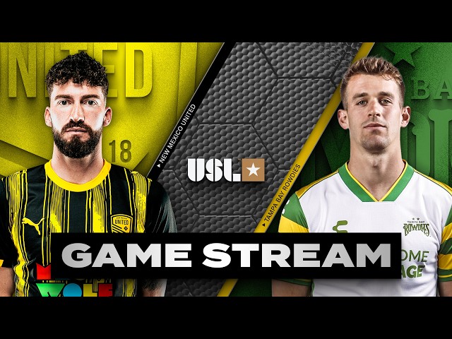 New Mexico United vs. Tampa Bay Rowdies | 5.20.2026
