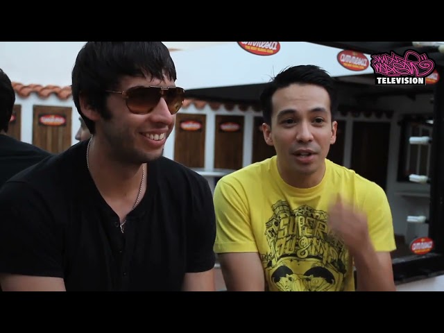 Facebook interview with Laidback Luke and Example (Fans' edition)