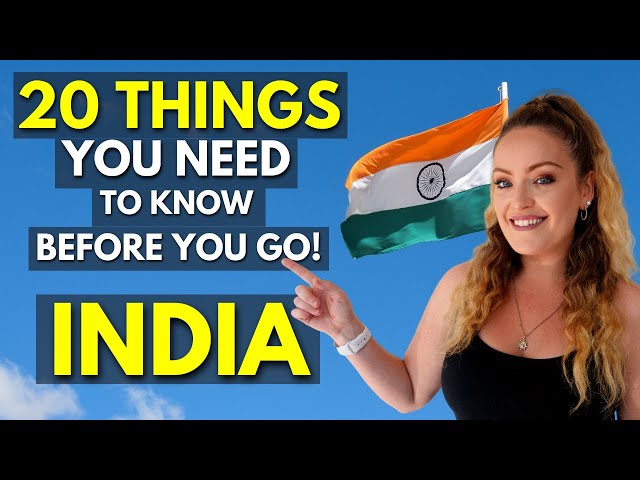 EVERYTHING to know BEFORE you go to INDIA (Travel India Guide) 🇮🇳