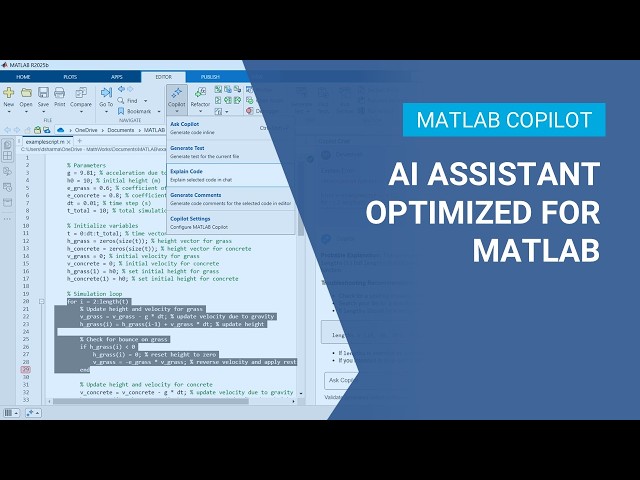 Get Started with MATLAB Copilot
