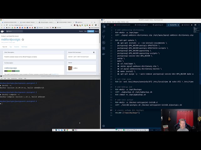 Postgres/PostGIS Docker in production