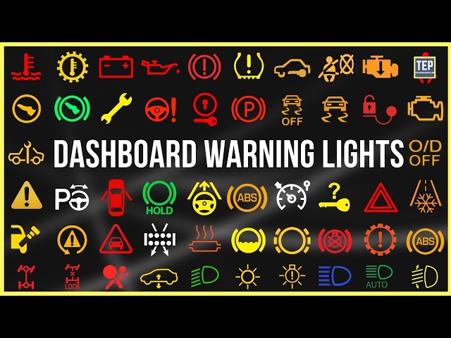 Every Car Dashboard Warning Light Explained (Dangerous Symbols and Meanings)