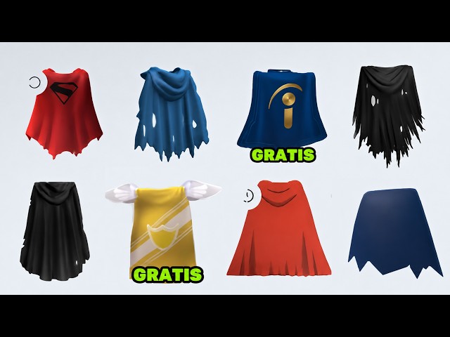 COMO CONSEGUIR ITEMS DE CAPA *GRATIS* EN ROBLOX 2026 😱
