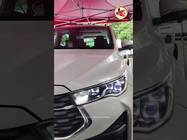 8 Ice Qubes Projector Headlight installationToyota innova Hycross