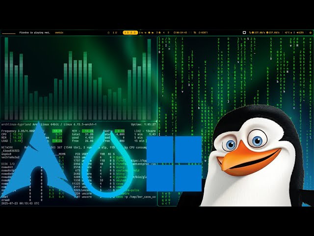 Dual Boot Arch Linux Hyprland & Windows 11 | NVIDIA/AMD GPU - Easiest Method