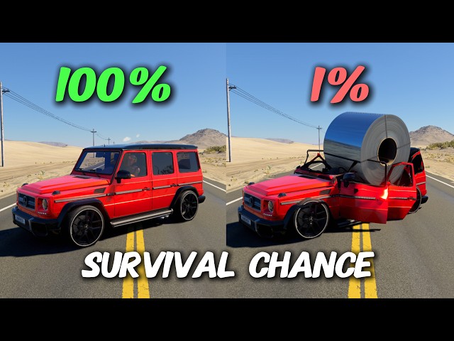 Realistic BeamNG Crashes | Can You Survive These? | #4