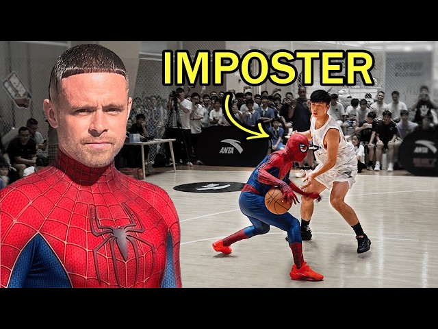 Spider-Man Basketball with PLOT TWIST in China