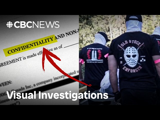 Exposing a secret contract used by a white supremacist group | Visual investigations