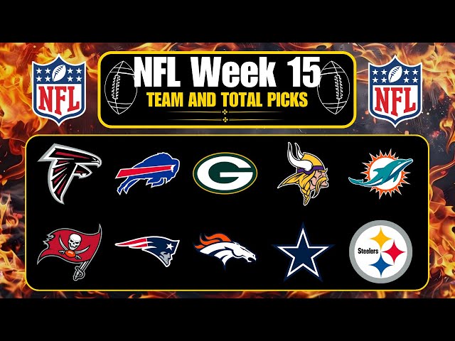 NFL Week 15 Picks! NFL Picks & Predictions 2025
