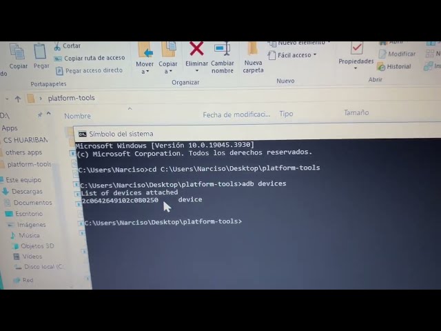 Step 3 - Confirming ADB connection with the multimedia device