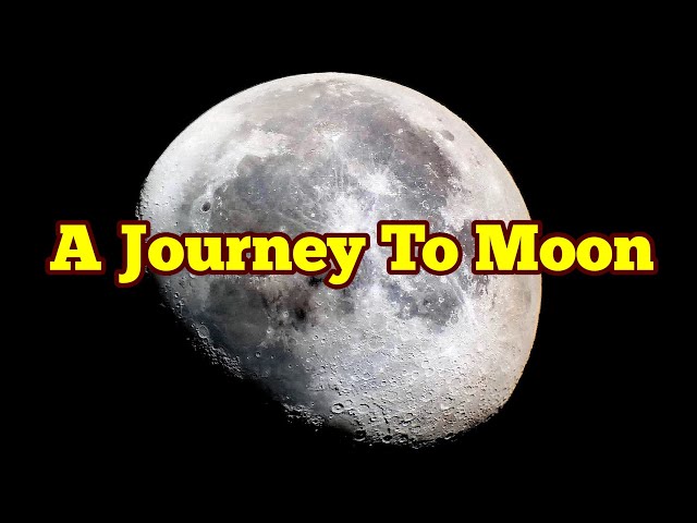 A Journey To The Moon/Huawei P10 Plus & Meade LX90 8" Advanced Coma Free SCT Telescope