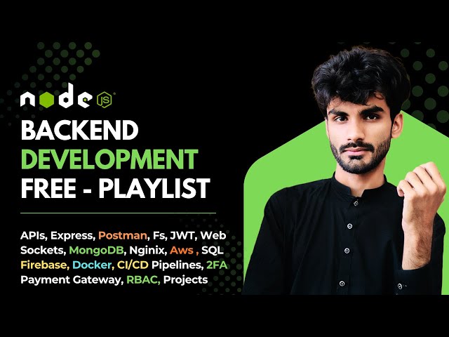 Backend Development Course For Beginners In Hindi And Urdu | A Complete Series Of Node JS