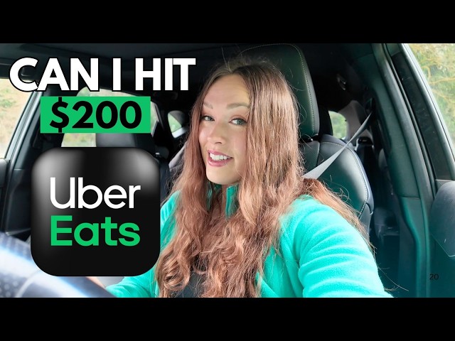 I Tried Uber Eats as a Side Hustle… Can I Make $200 in 1 Day?