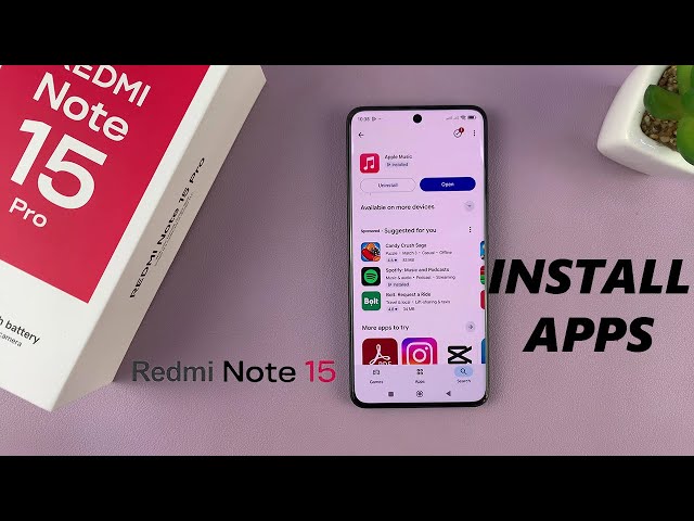 How To Install Apps On Redmi Note 15 Pro
