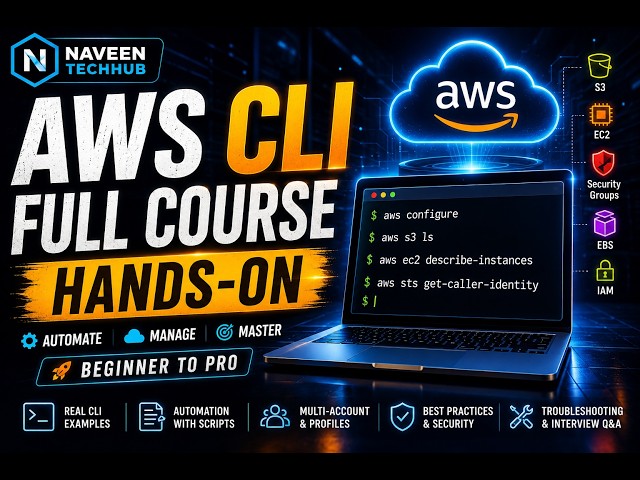 Learn AWS CLI from Scratch | Real Cloud Engineer Hands-On Guide