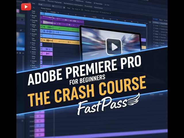Premiere Pro Crash Course: Dealing With Audio ft. Jeff Napolitano | Section 2.1 | #adobe