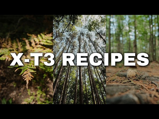 Fujifilm X-T3 Recipes | 5 Fuji Recipes I Can't Live Without
