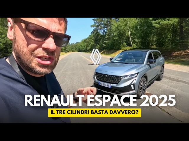 Renault Espace 2025: Is the three-cylinder engine really enough for this family SUV?