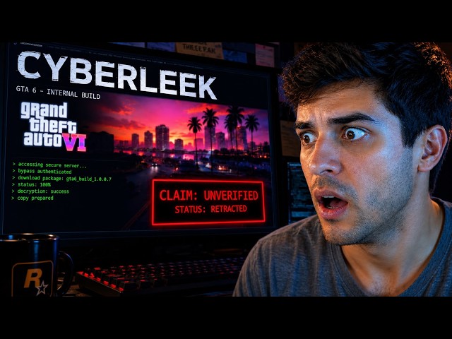 CyberLeek Is Leaking GTA 6 — Rockstar Is Panicking