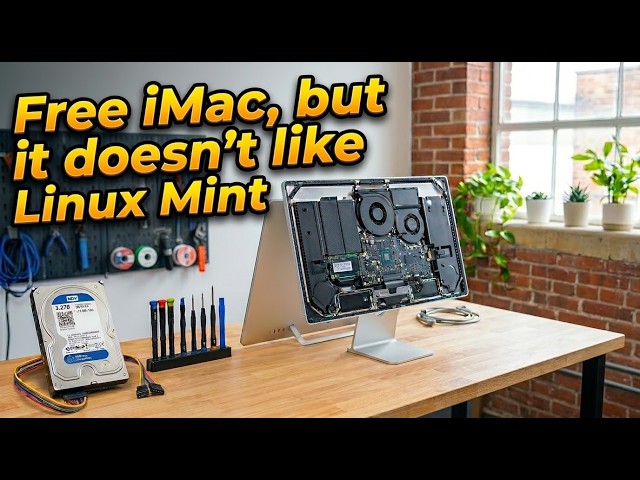 This free I Mac worked but doesn't like Linux mint.