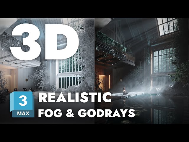 Give atmosphere to your 3d renders | FOG SMOKE MIST and GODRAYS