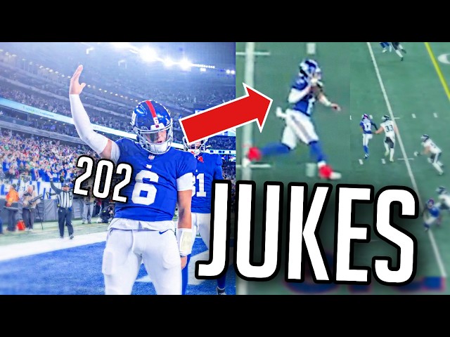 NFL Nastiest Jukes of the 2025-2026 Season