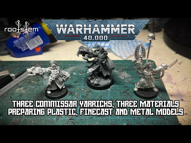 How to Prepare Plastic, Finecast and Metal Miniatures | Warhammer 40K Tutorial